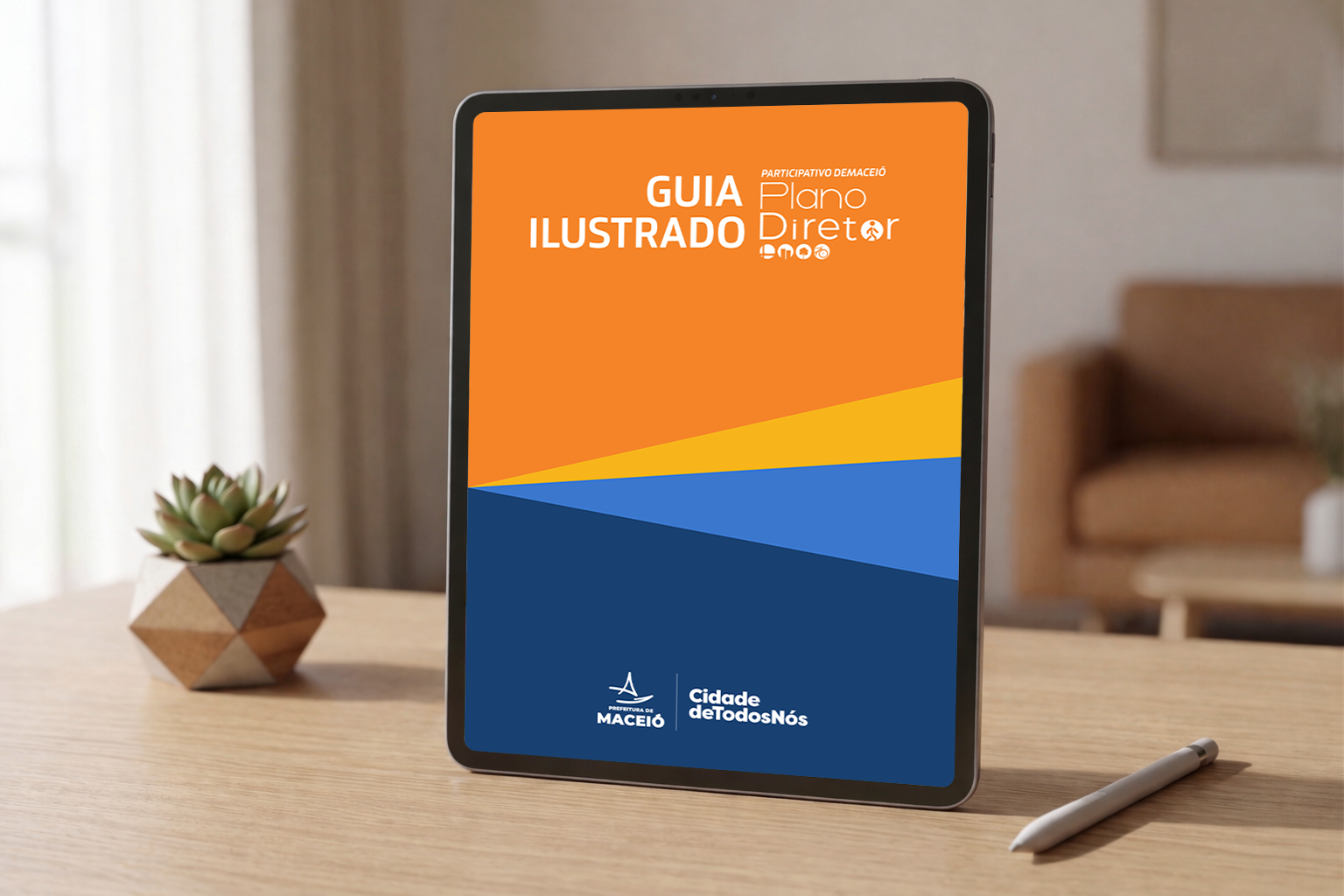 Capa do Guia Ilustrado do Plano Diretor