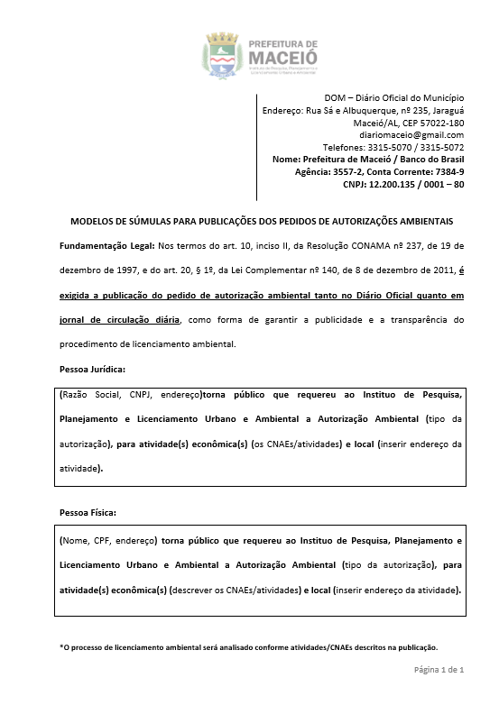 Preview - Modelo de Publicação